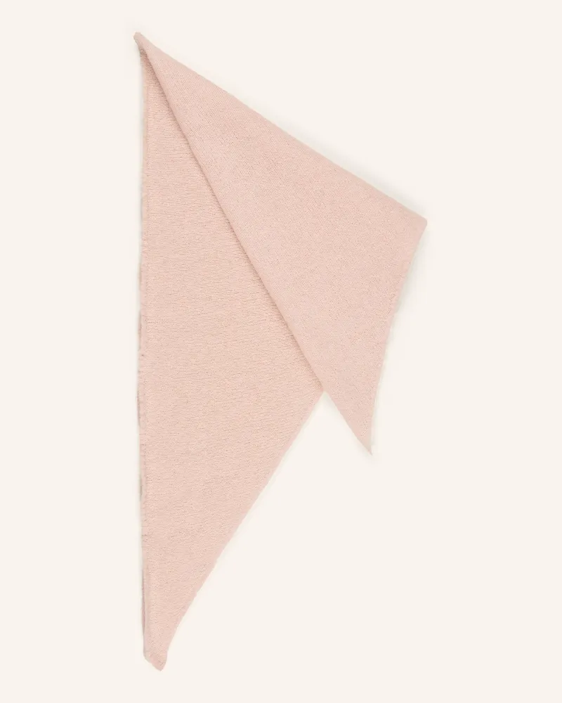 Drykorn Dreieckstuch Renoird Mit Alpaka rosa Hellorange