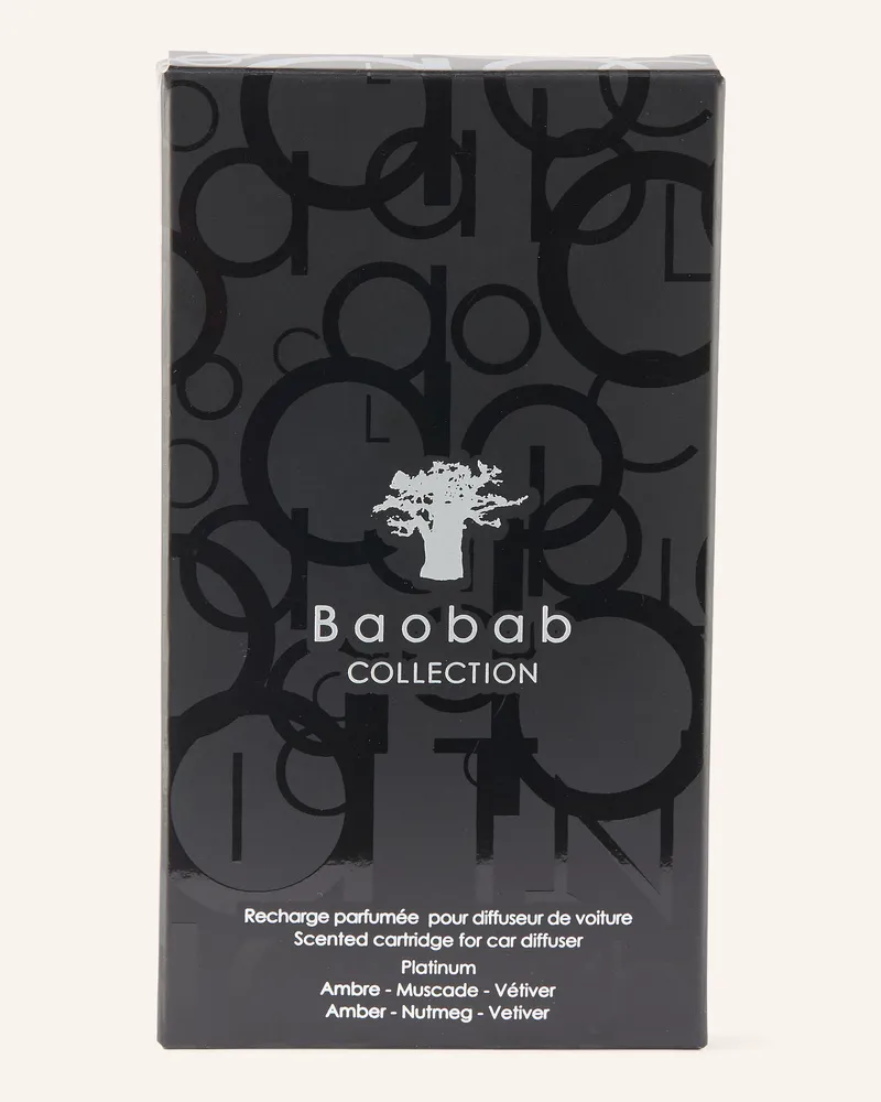 Baobab Collection Nachfüllpackung Für Autoduft schwarz Schwarz