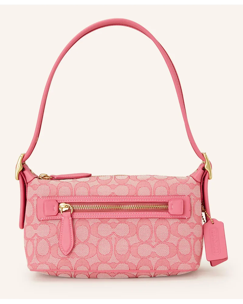 Coach Schultertasche DEMI Pink