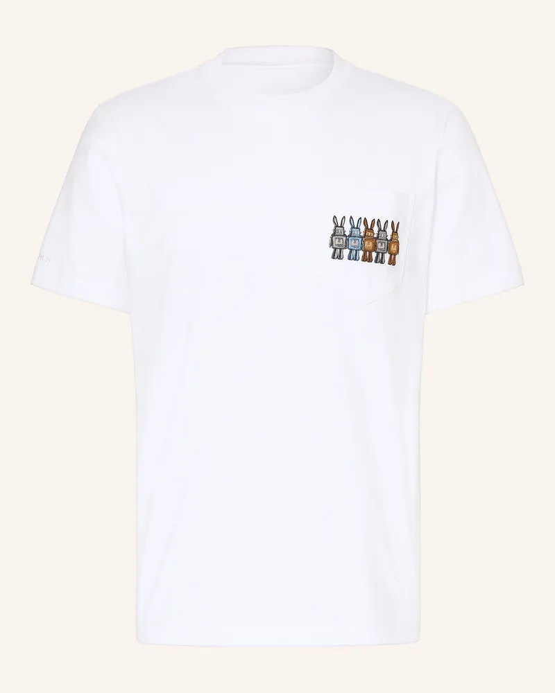 MCM T-Shirt Rabot weiss Weiss