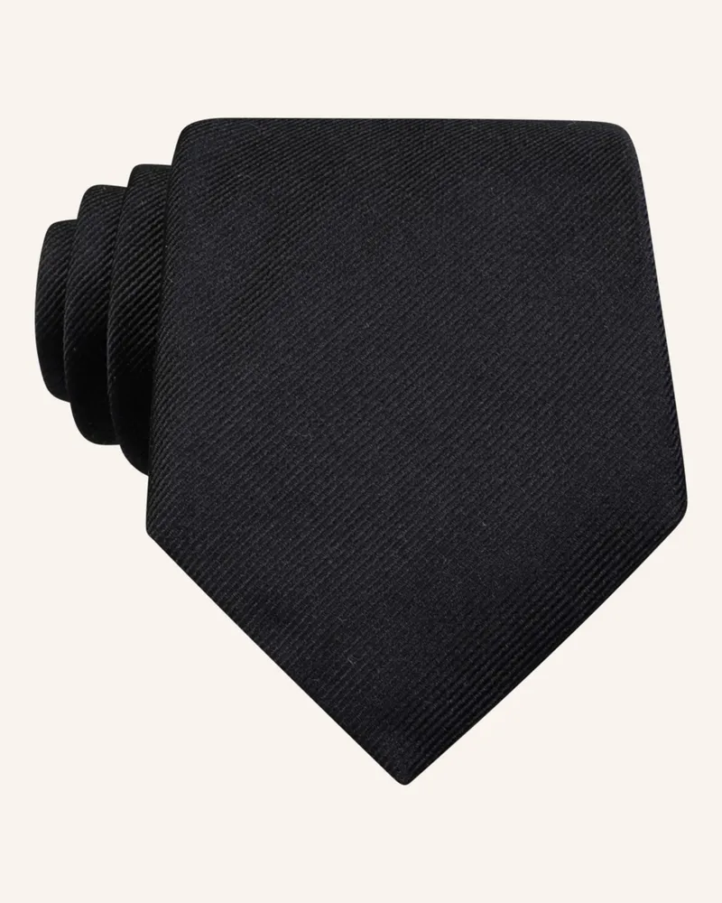 HUGO BOSS Krawatte blau Dunkelblau