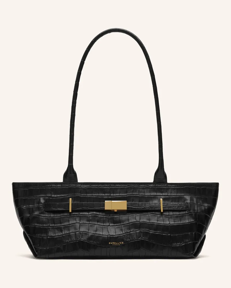 DeMELLIER Schultertasche The New York schwarz Schwarz