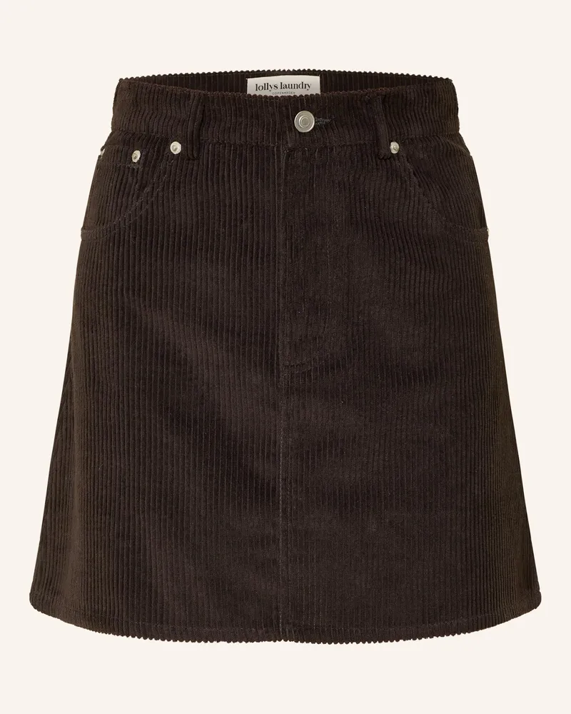 Lollys Laundry Cordrock EVASLL Dunkelbraun