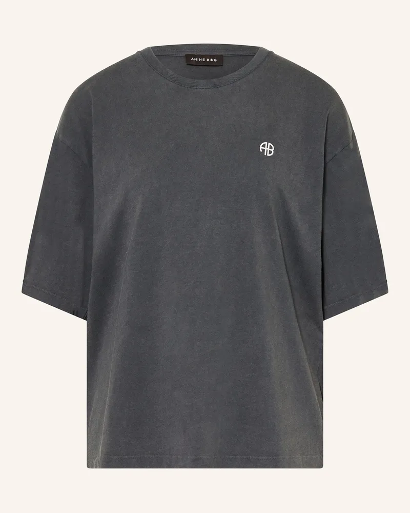 Anine Bing T-Shirt RUDY Dunkelgrau