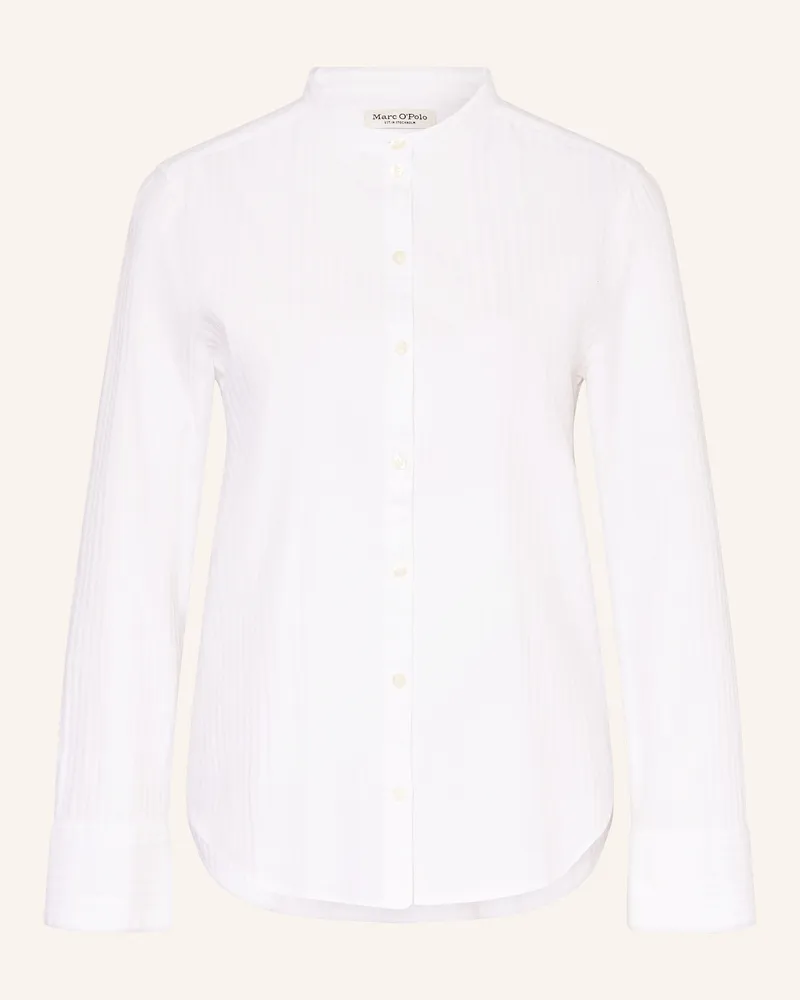 Marc O'Polo Bluse weiss Weiss