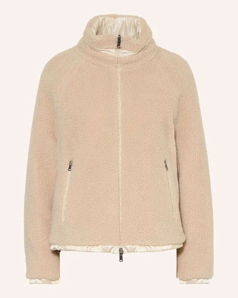 Herno Teddyfell-Jacke Zum Wenden beige Beige