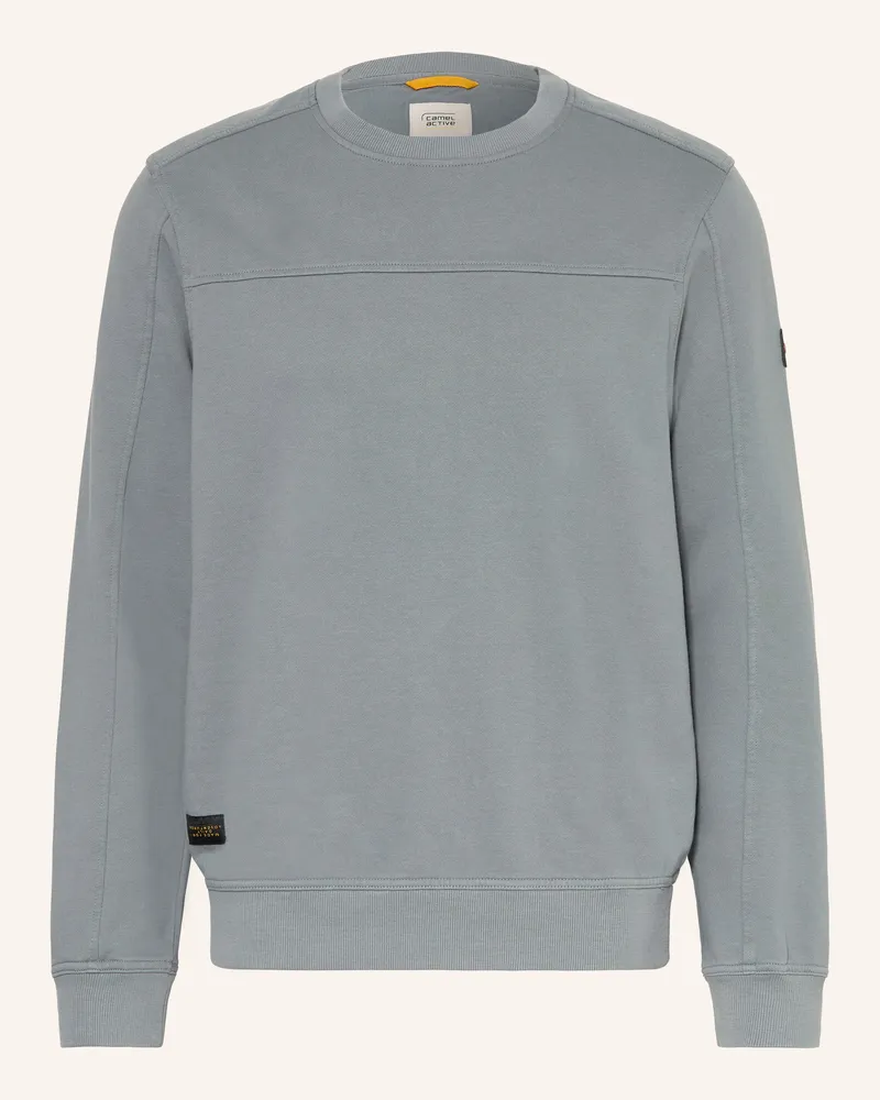 Camel Active Sweatshirt blau Grau