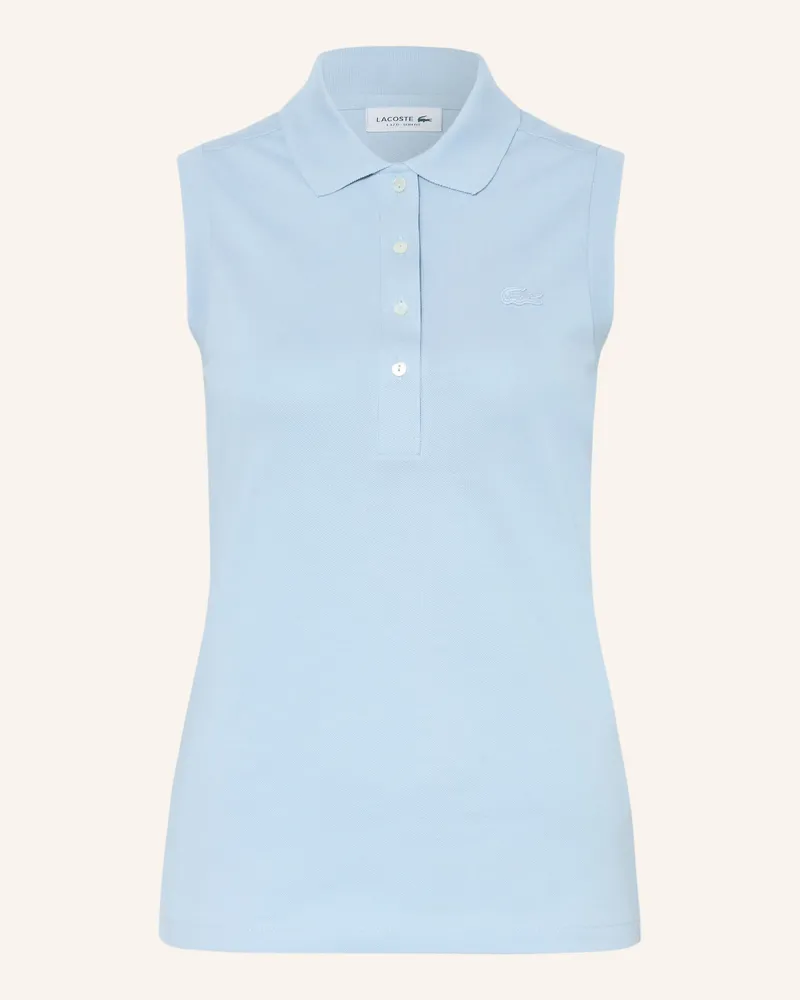 Lacoste Piqué-Poloshirt blau Hellblau