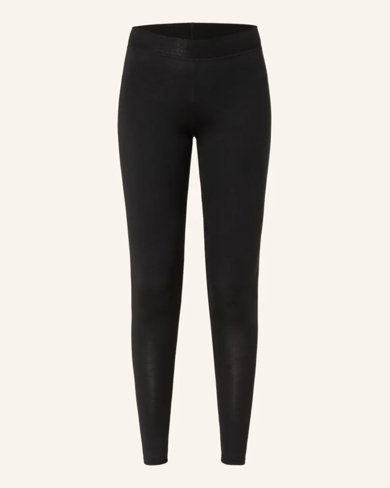 Calida Lounge-Leggings ELASTIC Schwarz