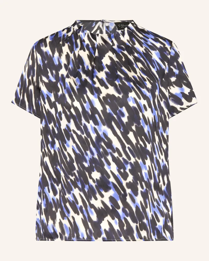 S.Oliver Blusenshirt weiss Schwarz