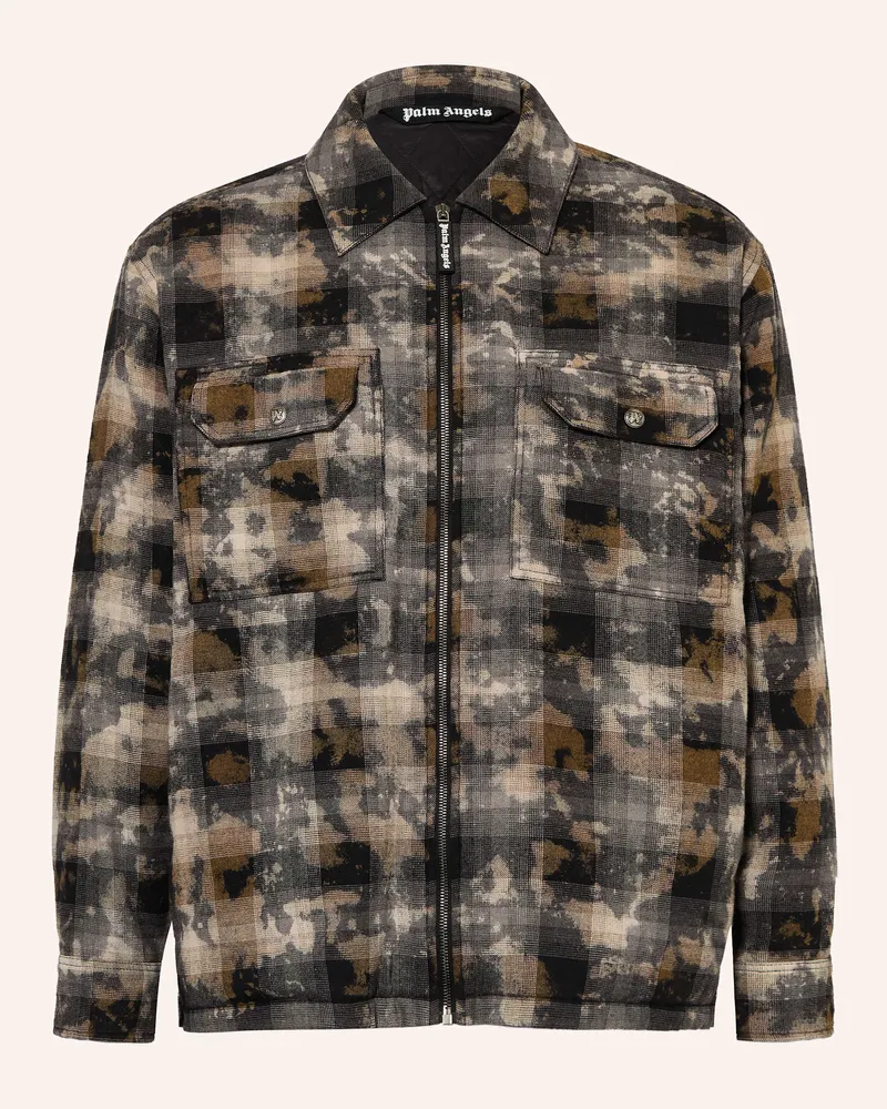 Palm Angels Overjacket Grau