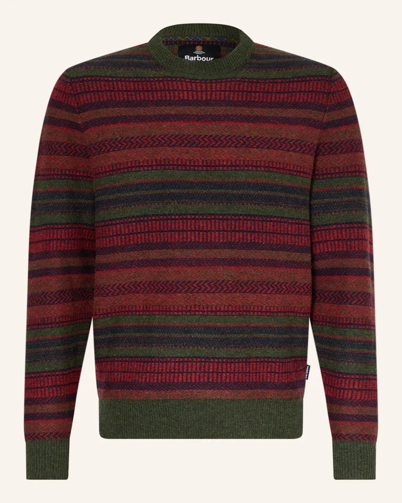 Barbour Pullover Highsted gruen Grün