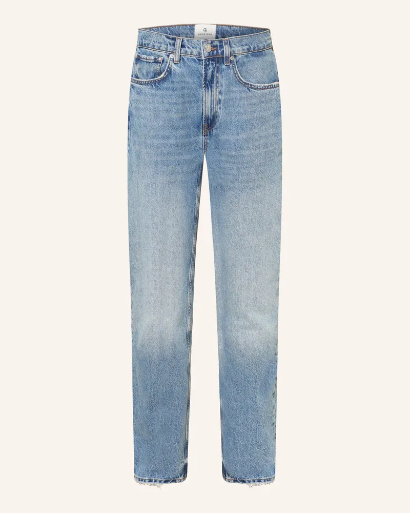 Anine Bing Straight Jeans Katherine blau Shadow