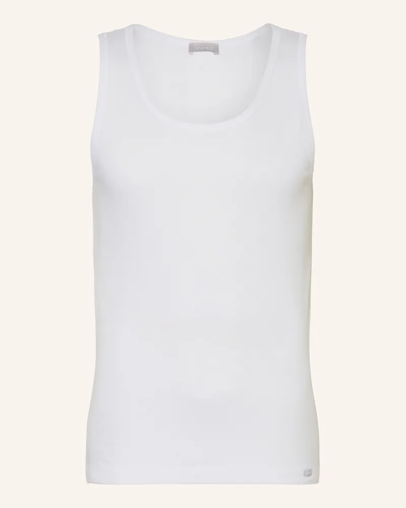 Hanro Unterhemd Cotton Essentials weiss Weiss