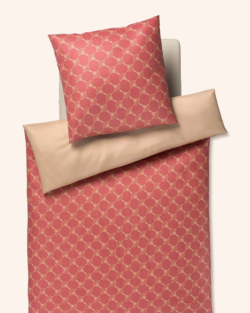 JOOP! Bettwäsche Cornflower Double Zum Wenden orange Rot