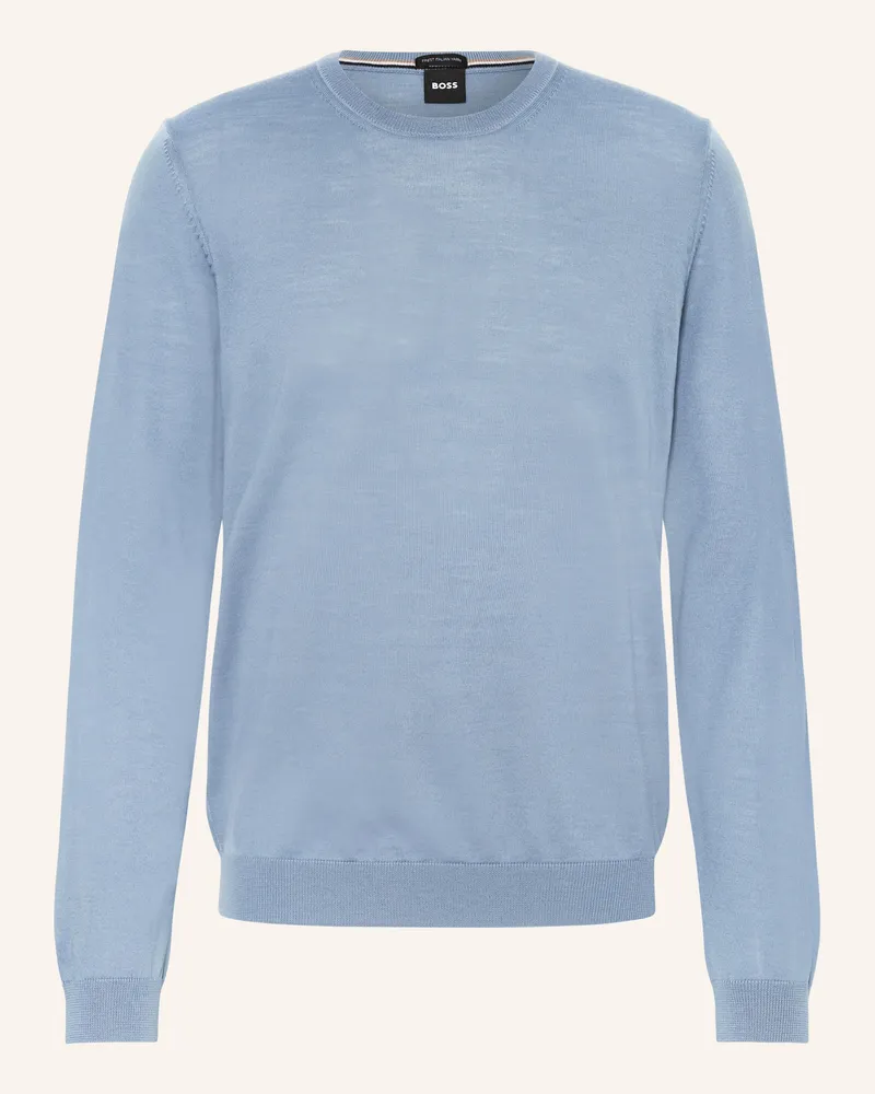 HUGO BOSS Pullover LENO Hellblau