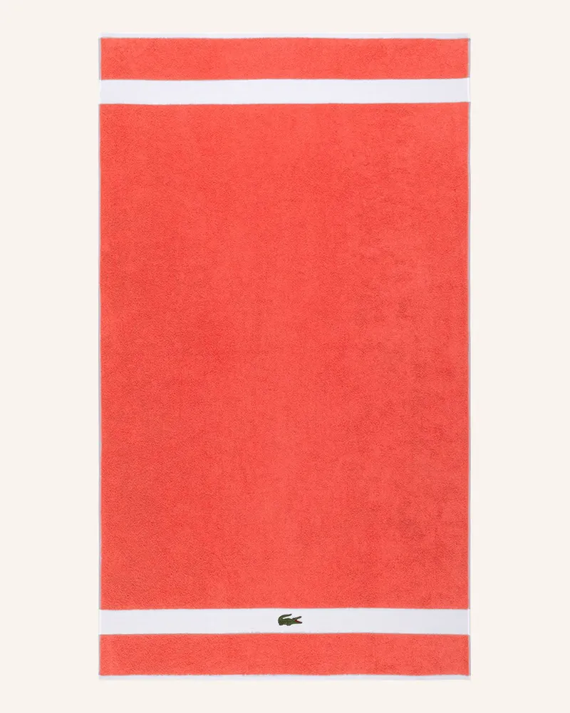 Lacoste Badetuch LCASUAL Orange