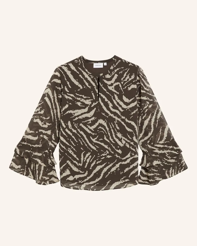COMMA Bluse braun Braun