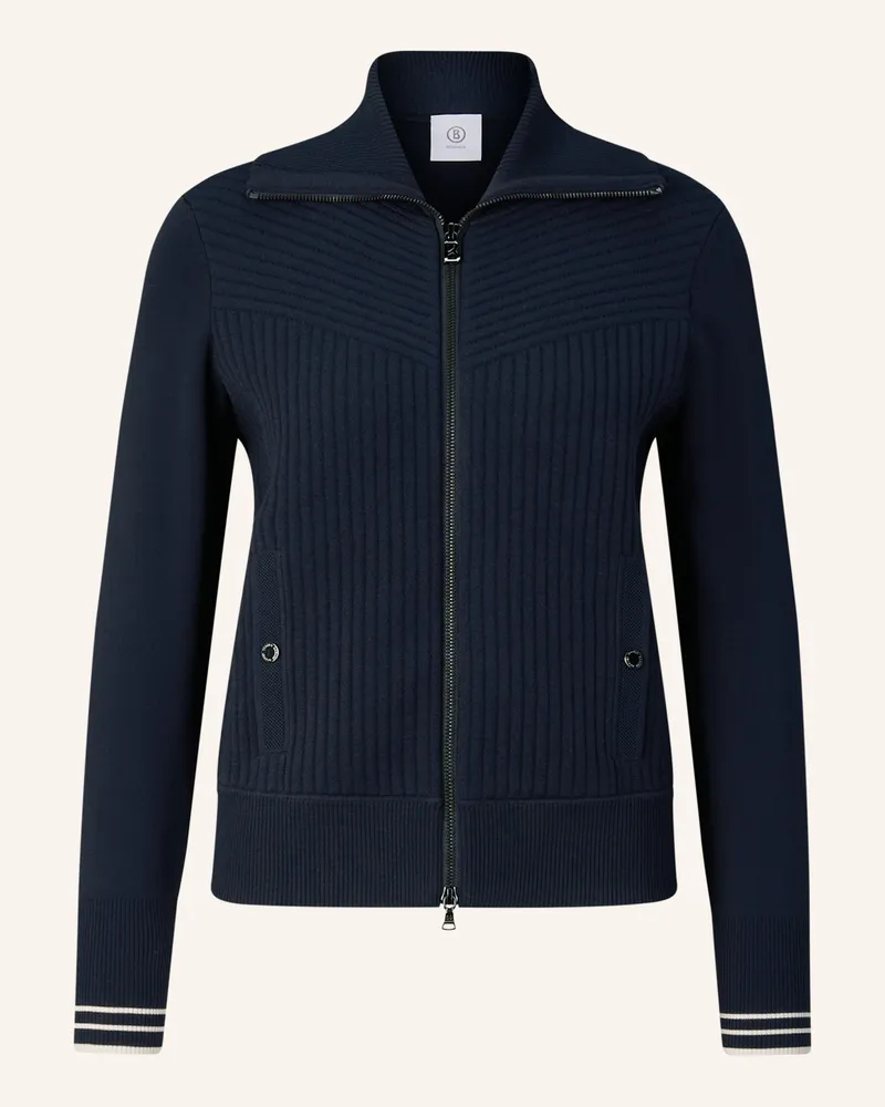 Bogner Strickjacke blau Dunkelblau