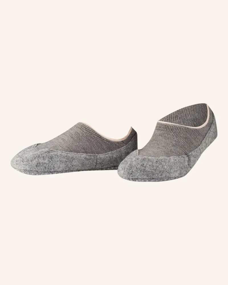 Falke Stoppersocken Cosyshoe Aus Merinowolle grau 3400