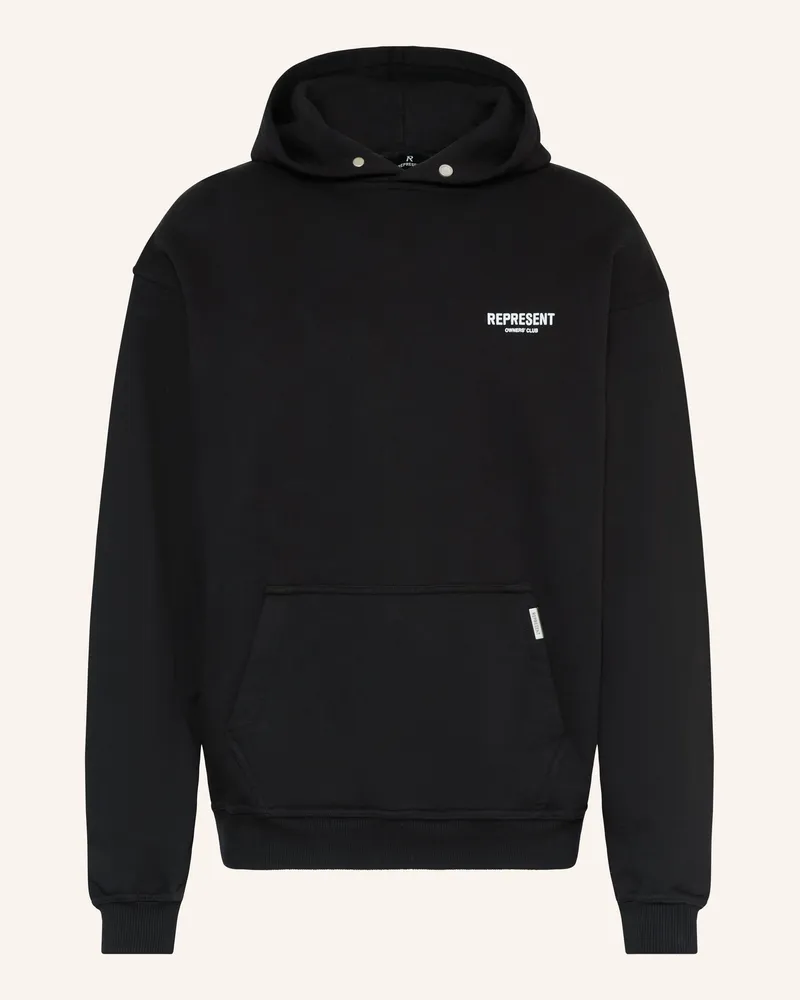 REPRESENT Oversized-Hoodie REPRESENT OWNERS' CLUB Schwarz
