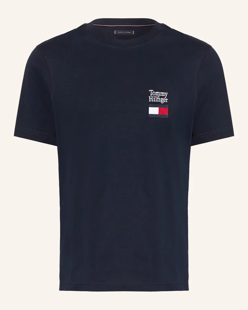 Tommy Hilfiger T-Shirt blau Dunkelblau