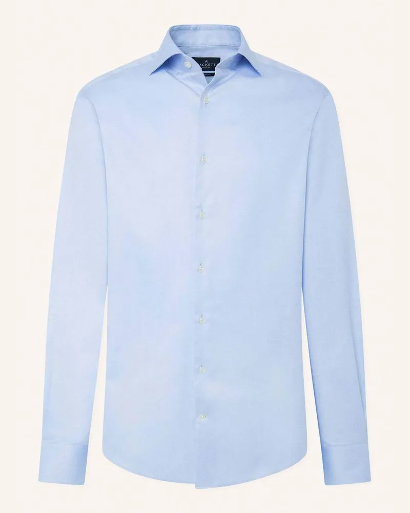 Hackett Freizeithemd HERRINGBONE Blau