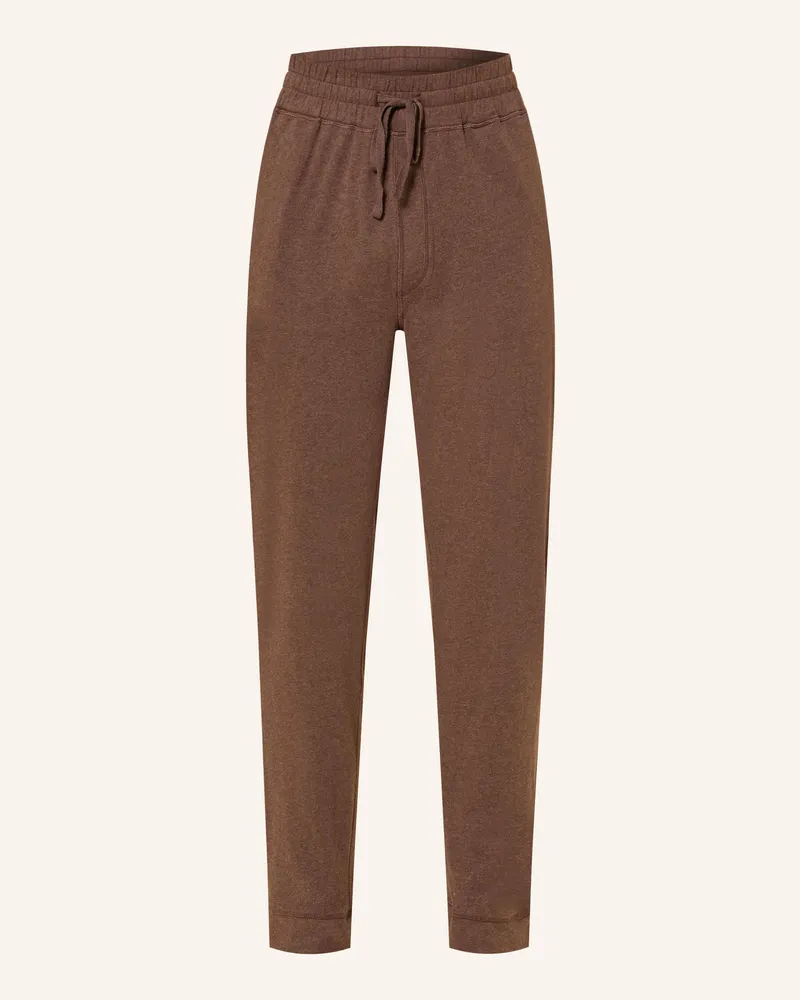 Marc O'Polo Schlafhose braun Dunkelbraun