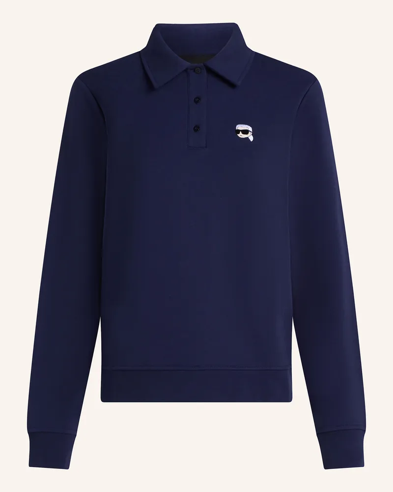 Karl Lagerfeld Sweatshirt blau Dunkelblau
