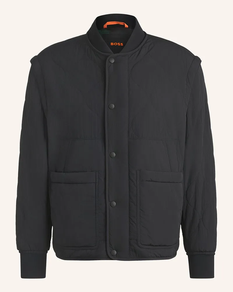HUGO BOSS 2-in-1-Steppjacke OMORE Schwarz