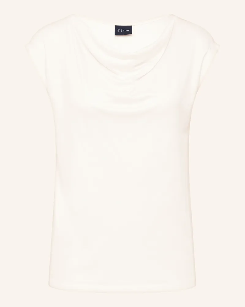 S.Oliver T-Shirt Ecru