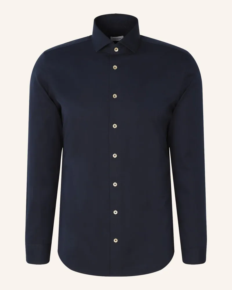 Seidensticker Casual Hemd Slim Fit Dunkelblau