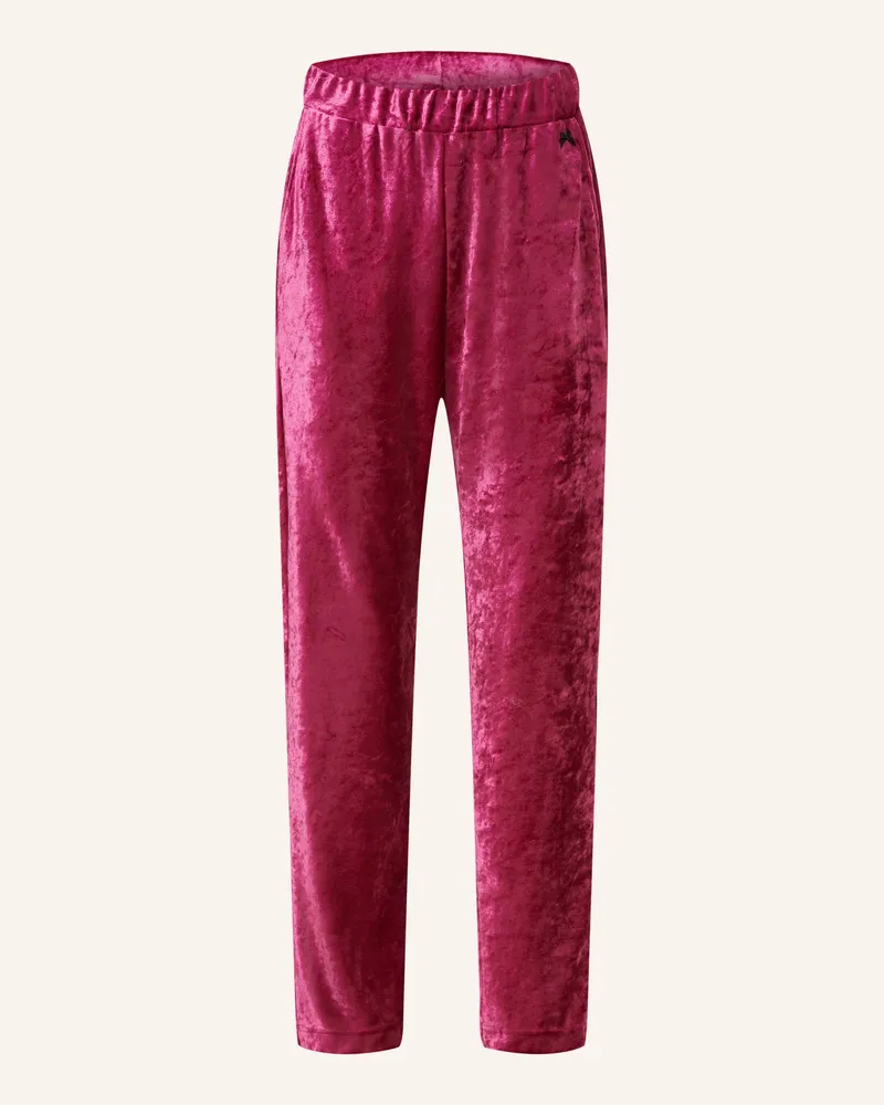 Short Stories Lounge-Hose aus Nicki Fuchsia