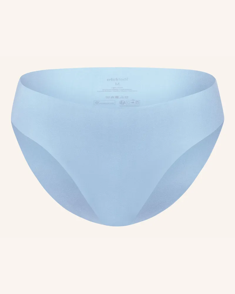 Ehrlich Textil 3er Pack Light Touch Slip Mit Weichem Modal - Nahtlose Kanten blau Blau