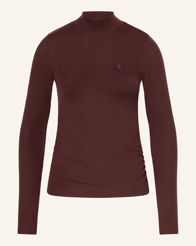 AllSaints Longsleeve RINA Dunkelrot