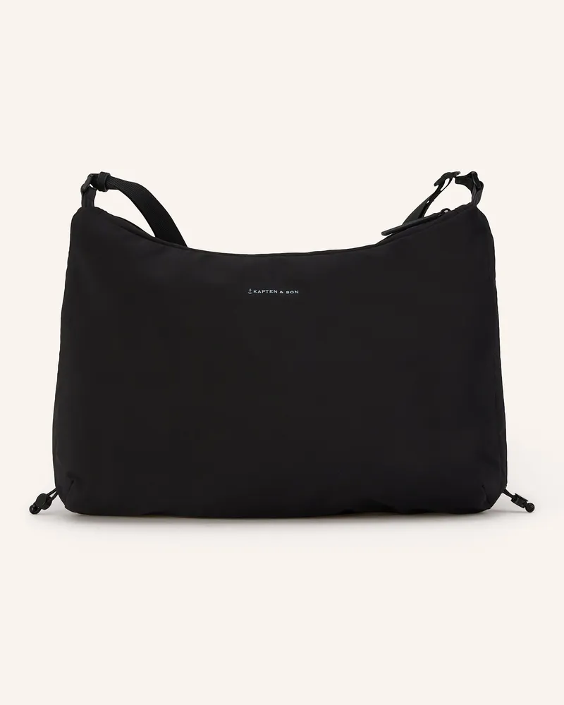 Kapten & Son Umhängetasche Skara schwarz Schwarz
