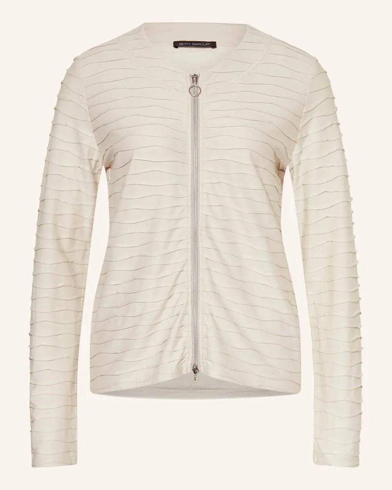 Betty Barclay Jerseyjacke Creme