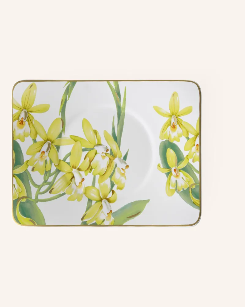 Villeroy & Boch Tee-Untertasse Amazonia weiss Gelb