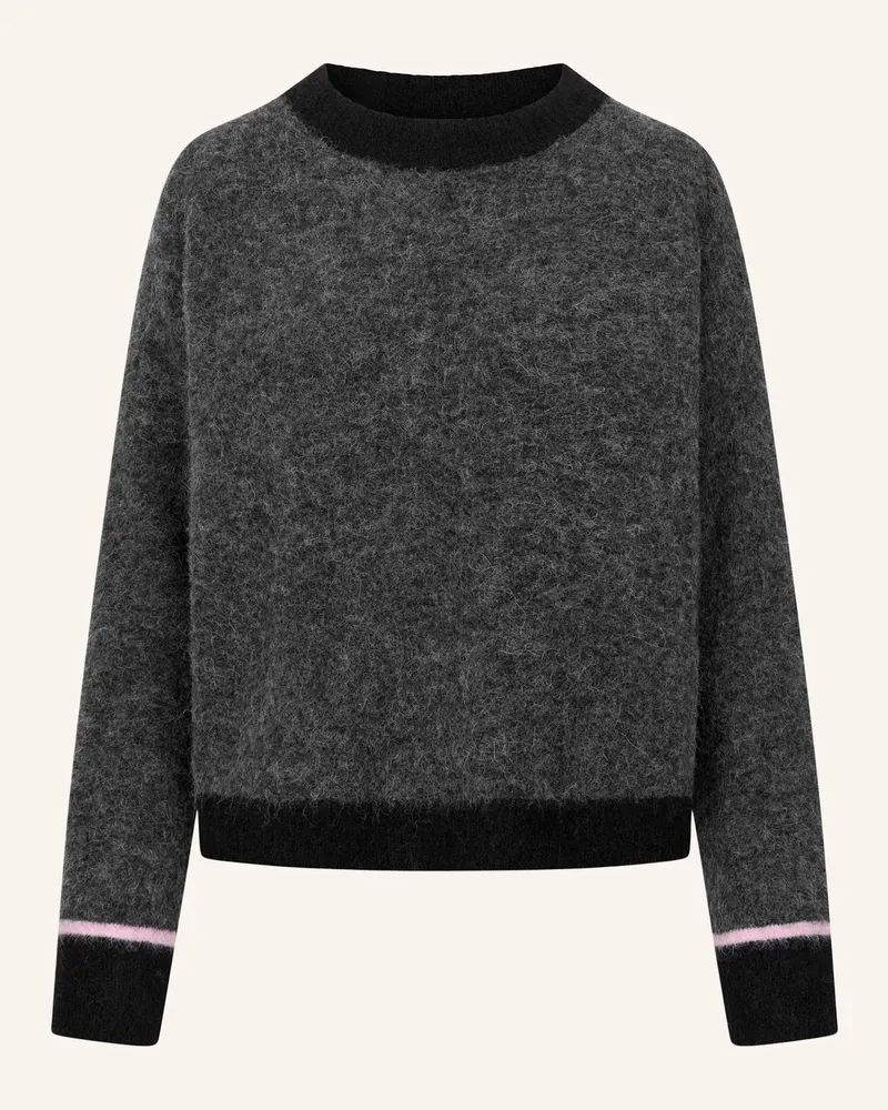 Frieda & Freddies Pullover Dunkelgrau