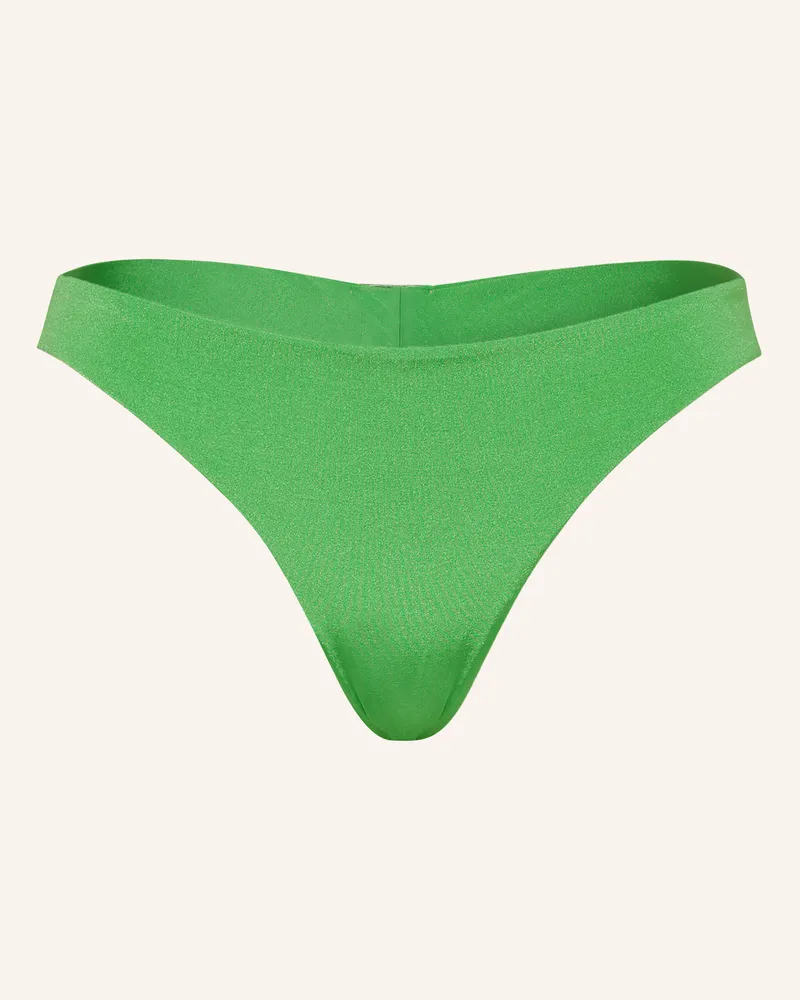 watercult Brazilian-Bikini-Hose SHIMMERING SOLIDS Grün