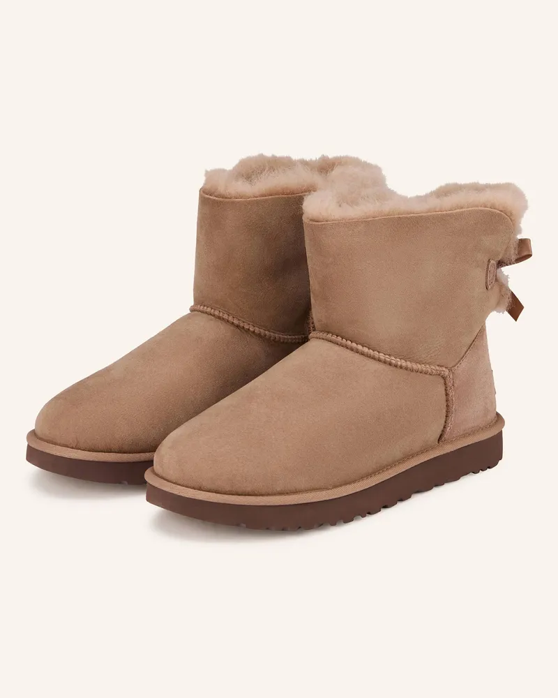 UGG Boots MINI BAILEY BOW II Taupe