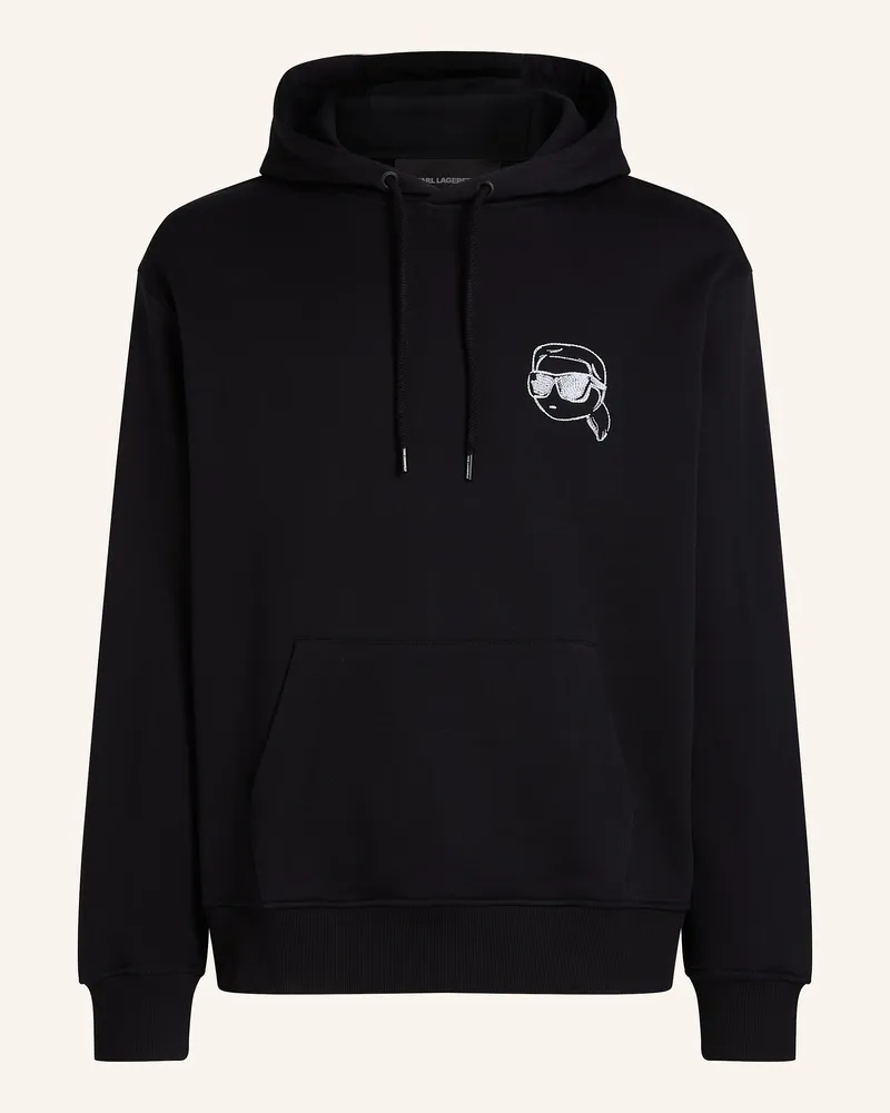 Karl Lagerfeld Hoodie schwarz Schwarz