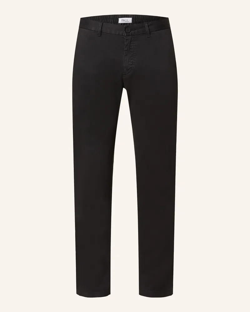 paul Chino Slim Fit Schwarz