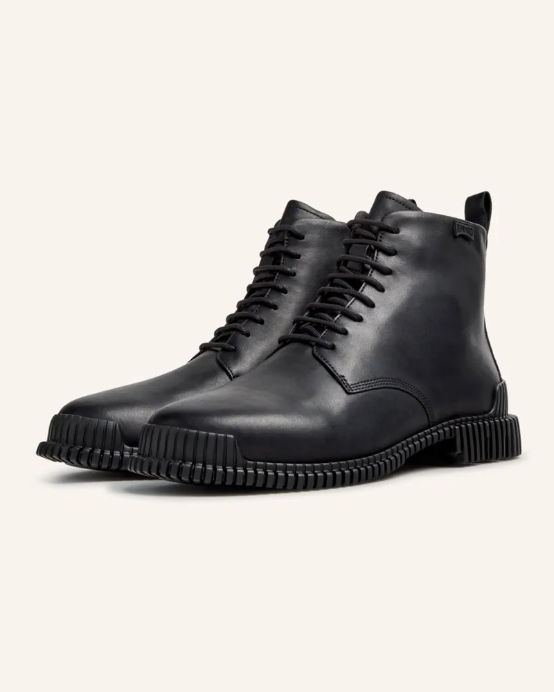 Camper Stiefeletten Pix schwarz Schwarz