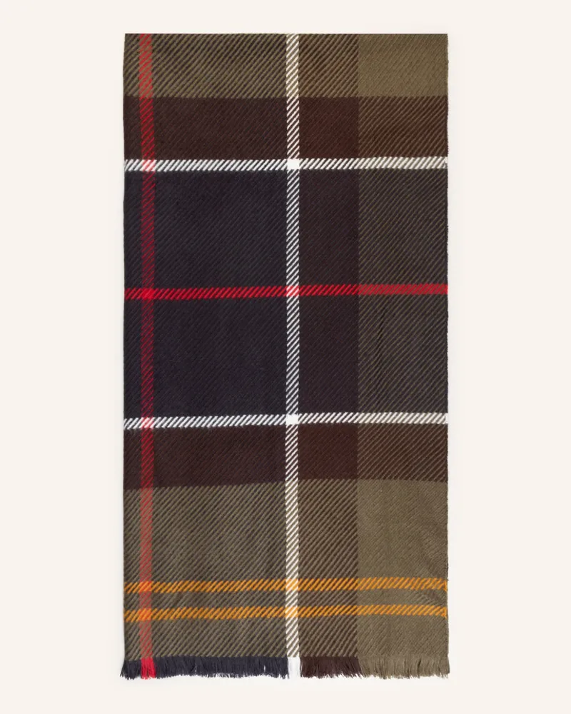 Barbour Schal Blair gruen Oliv