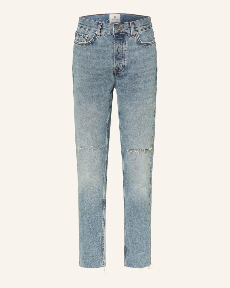 Anine Bing Straight Jeans Bruno blau Antique