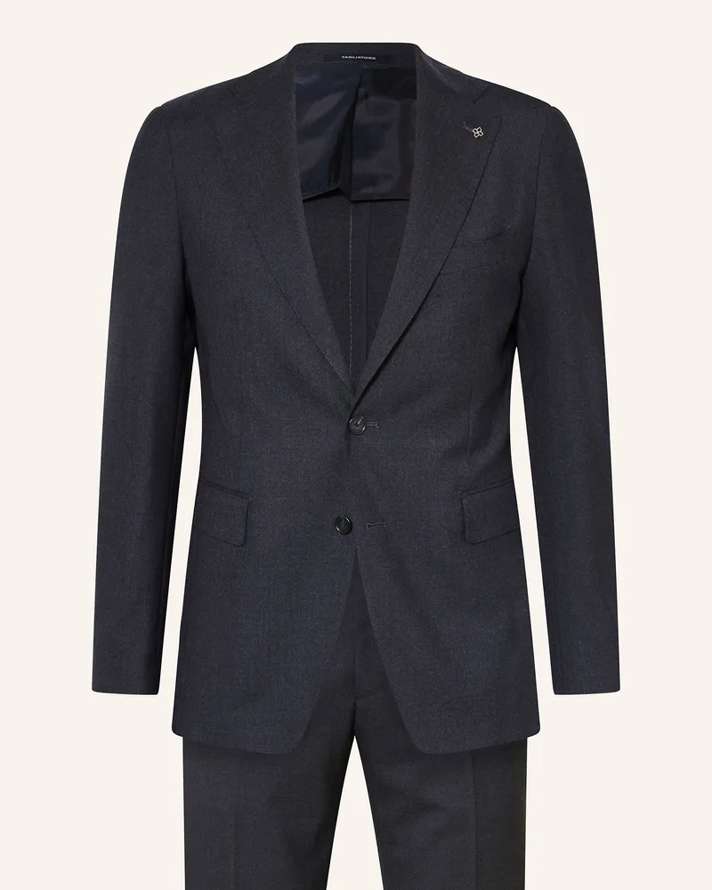 Tagliatore Anzug Slim Fit blau B1123
