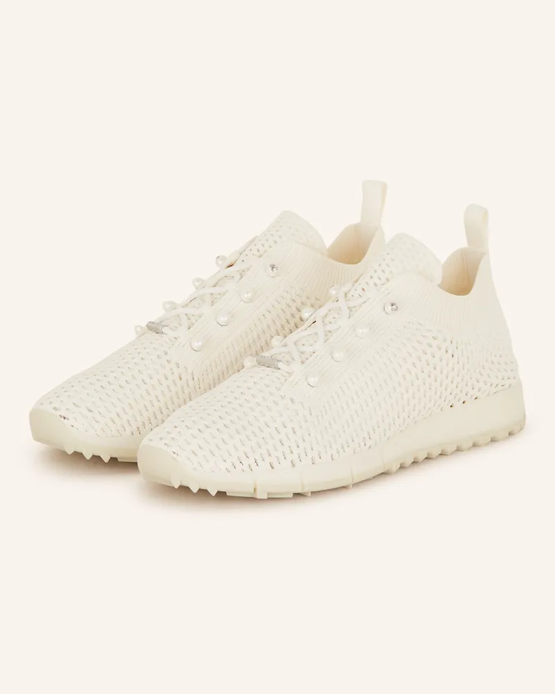Jimmy Choo Sneaker VELES Creme