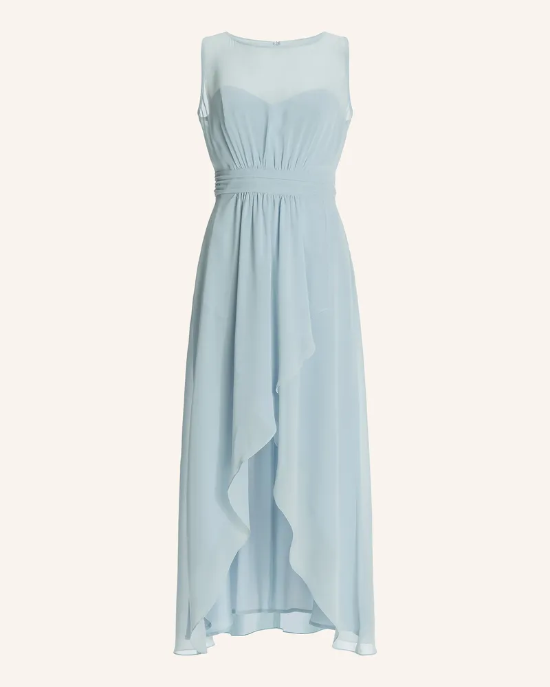 Swing Abendkleid Mit Cut-Out blau Hellblau