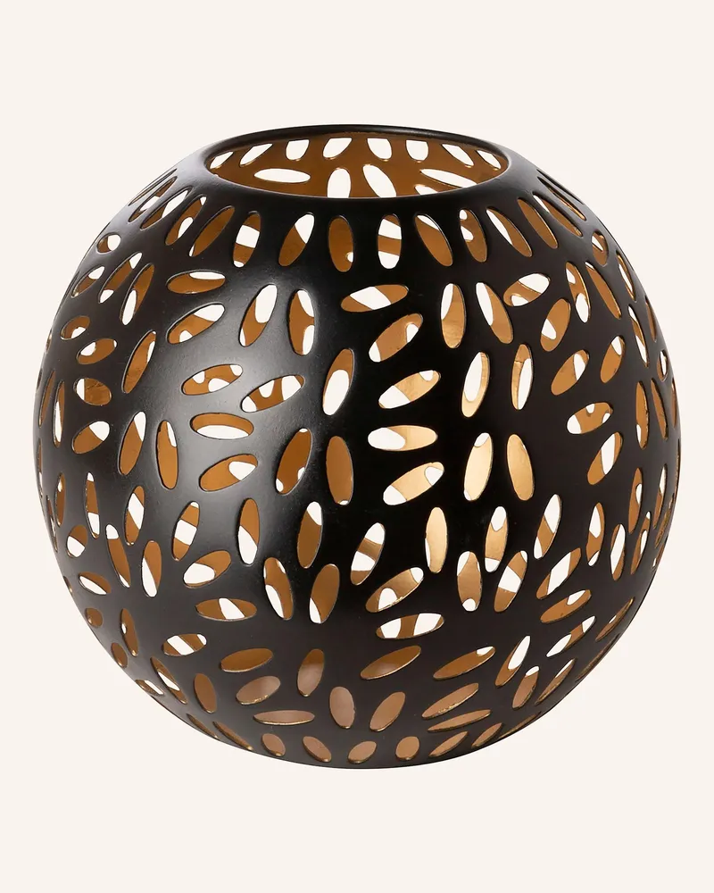 Fink Windlicht Daria schwarz Schwarz